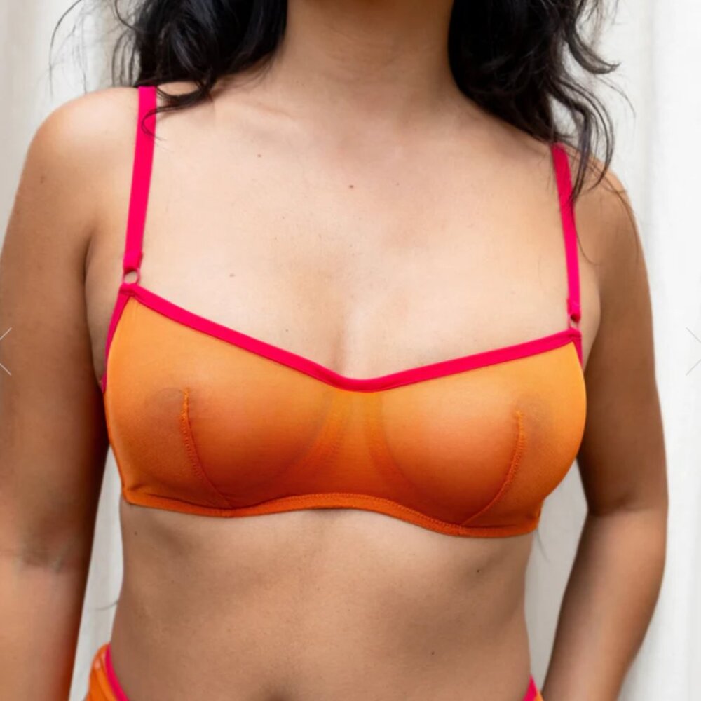 Simone Perele “Rosalie” Underwire Bandeau Bra – Size 4